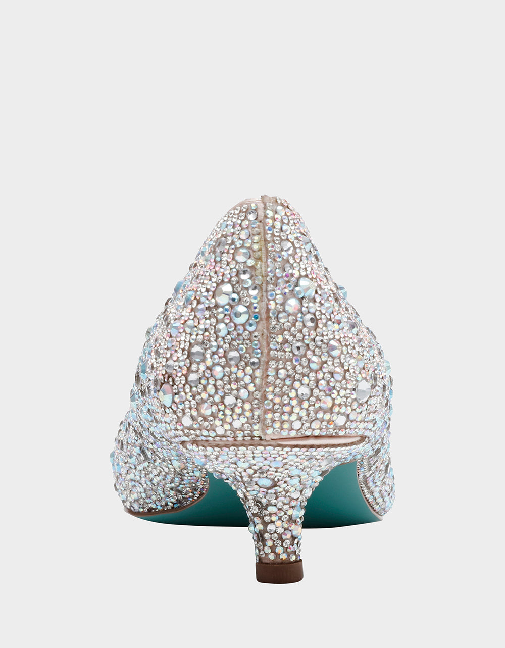 Betsey Johnson Discount | SCOUT RHINESTONE Bridal Kitten Heel