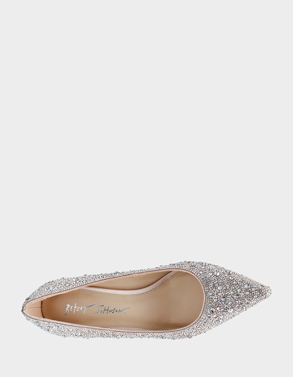 Betsey Johnson Discount | SCOUT RHINESTONE Bridal Kitten Heel