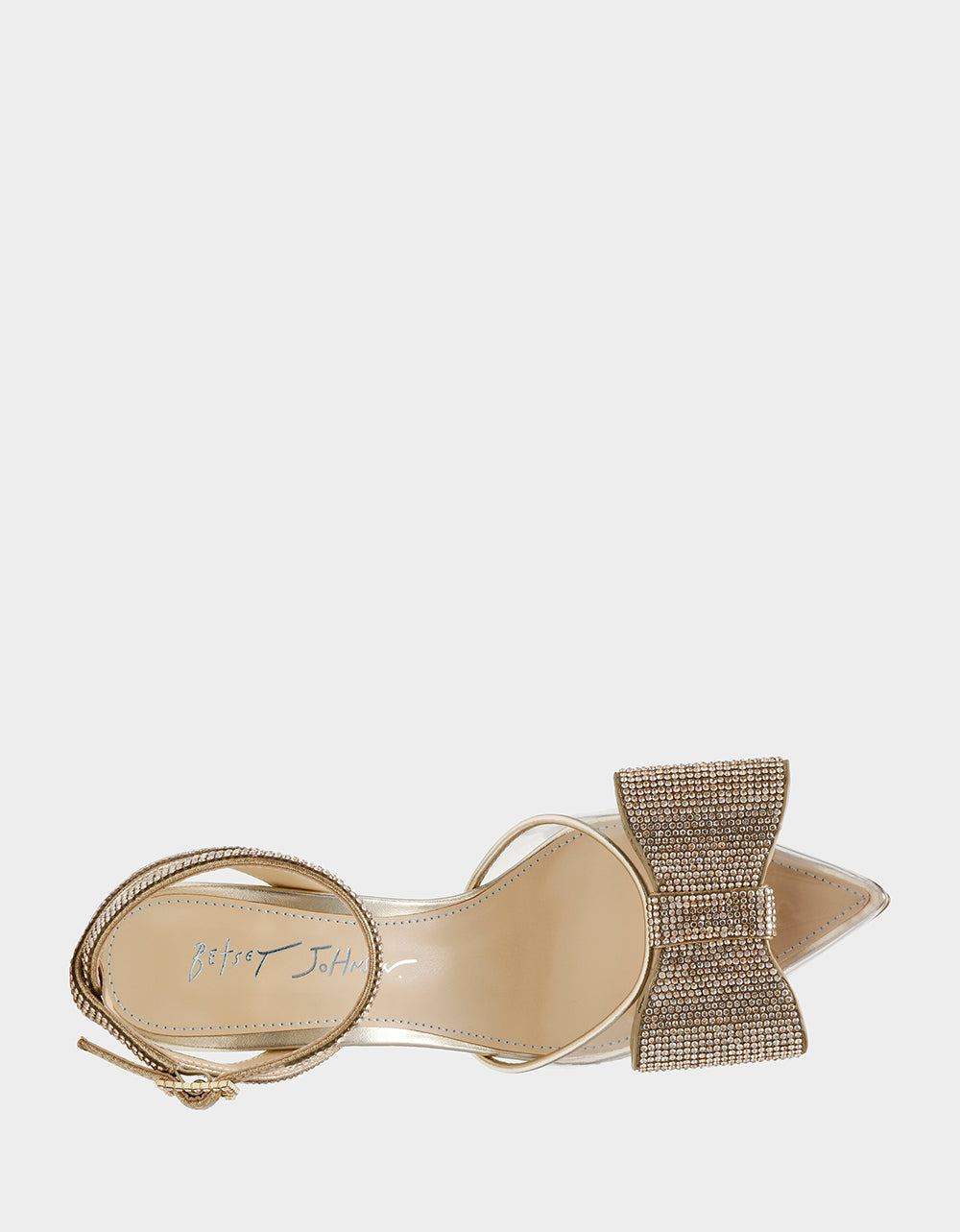 Betsey Johnson Signature | HART LIGHT GOLD Bow Heels