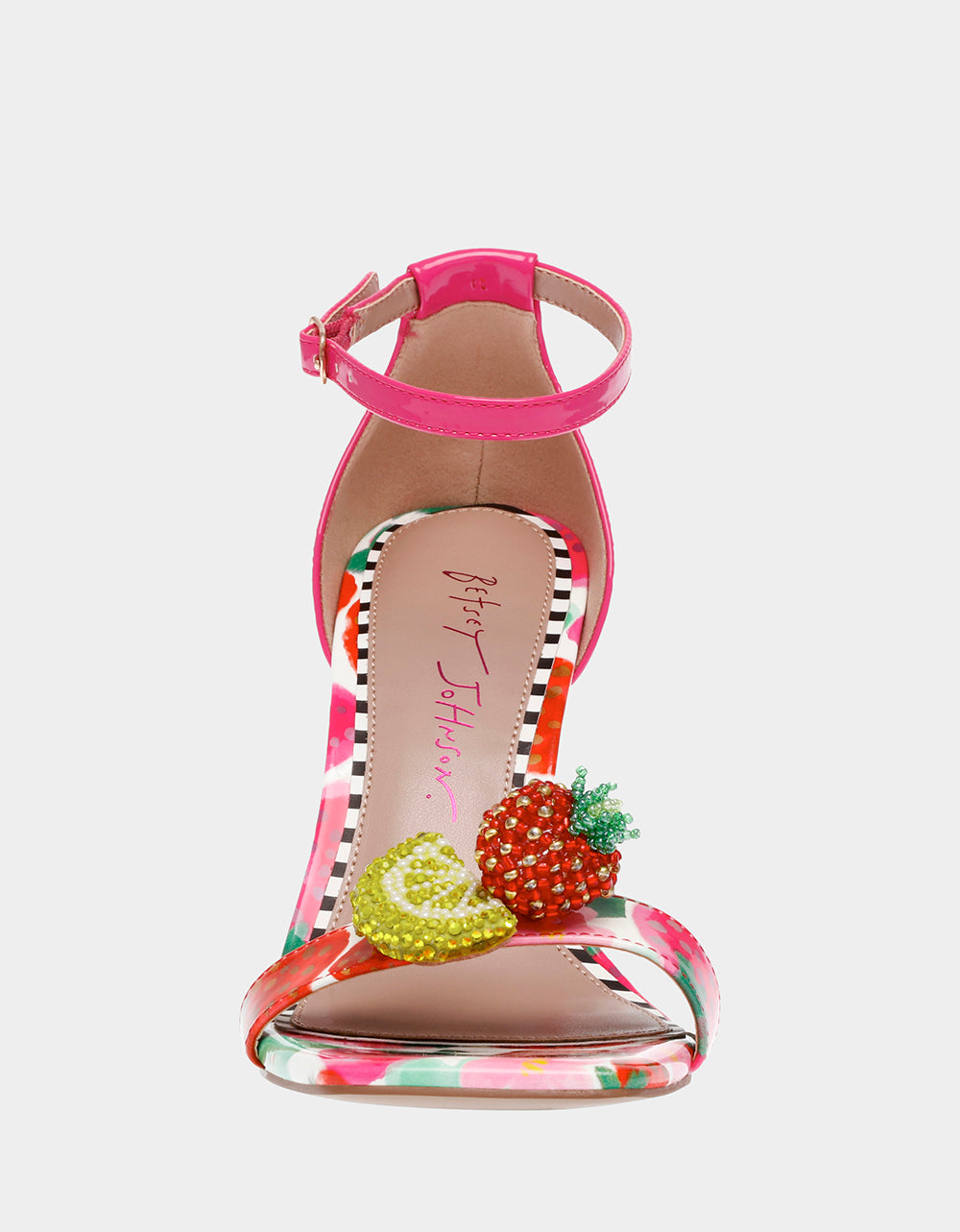 Betsey Johnson Essential | HARLEN BERRY MULTI Clear Wedge Heel