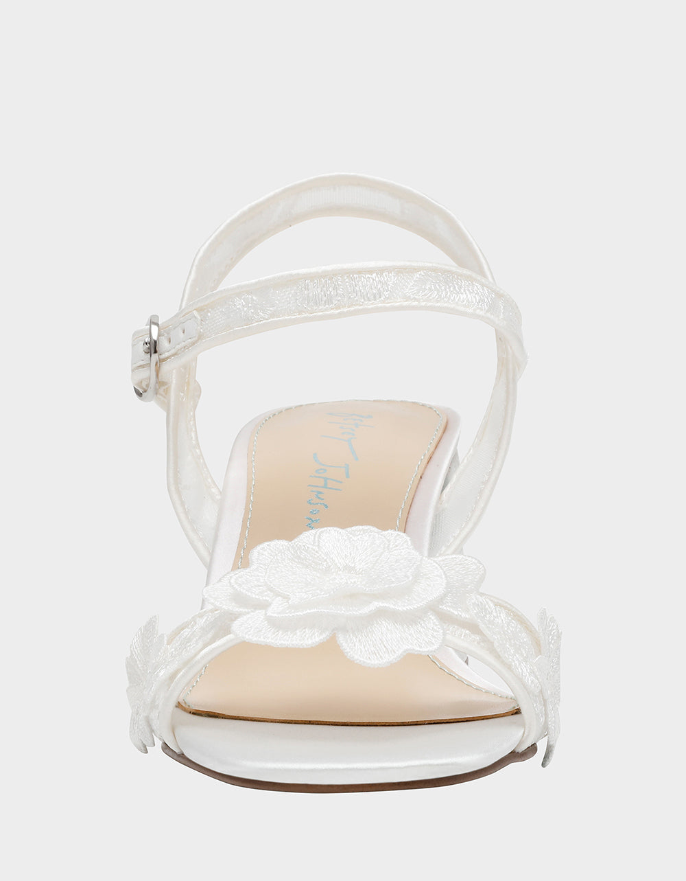 Betsey Johnson Value | BLARE IVORY Square-Toe Block Heel