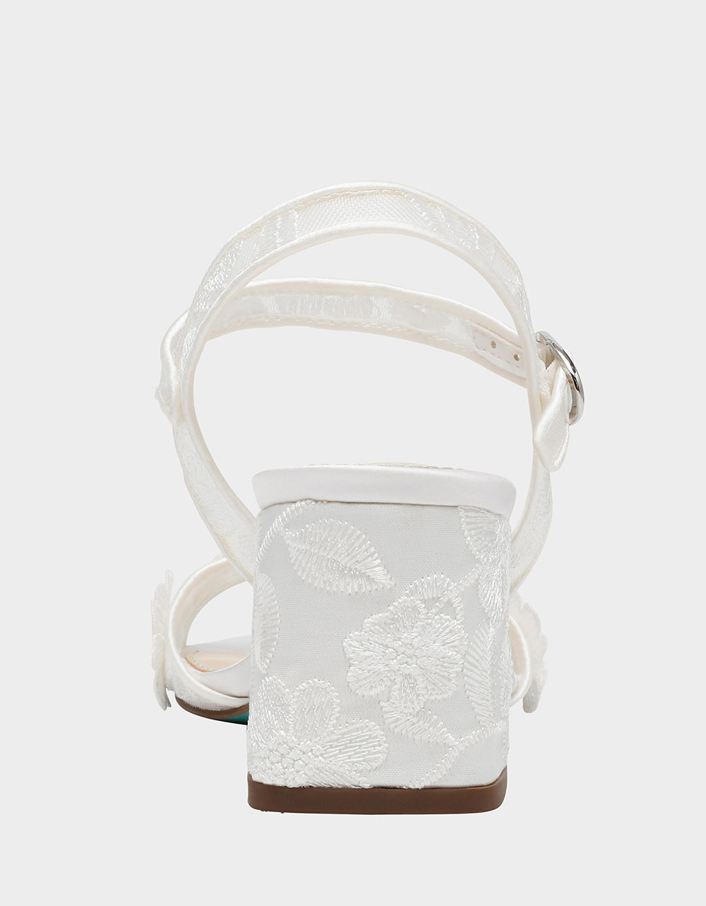 Betsey Johnson Value | BLARE IVORY Square-Toe Block Heel