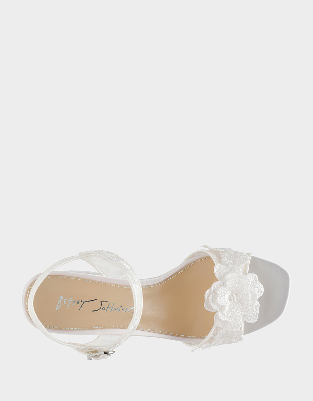 Betsey Johnson Value | BLARE IVORY Square-Toe Block Heel