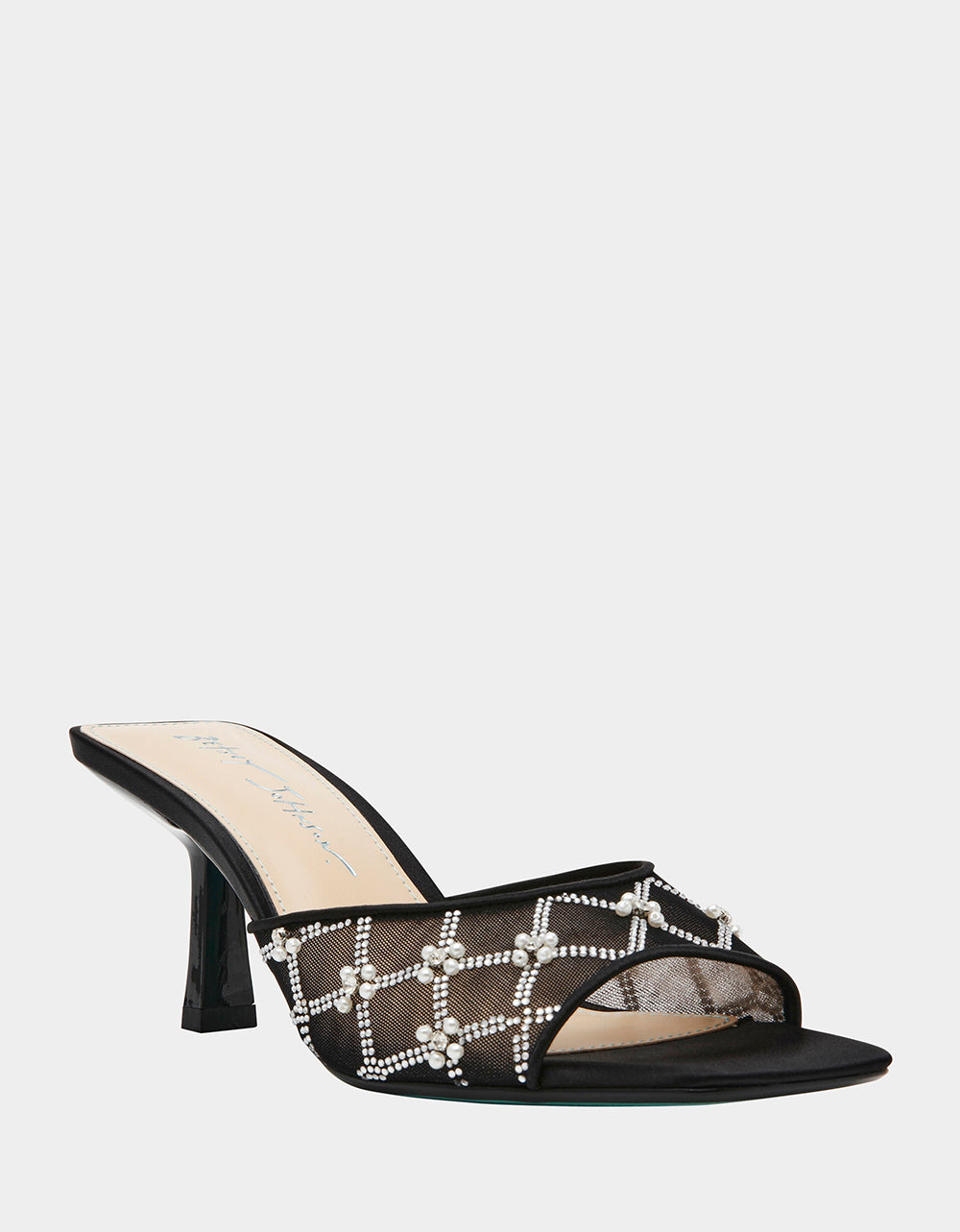 Betsey Johnson Recommended | EMM BLACK Slip-On Mule