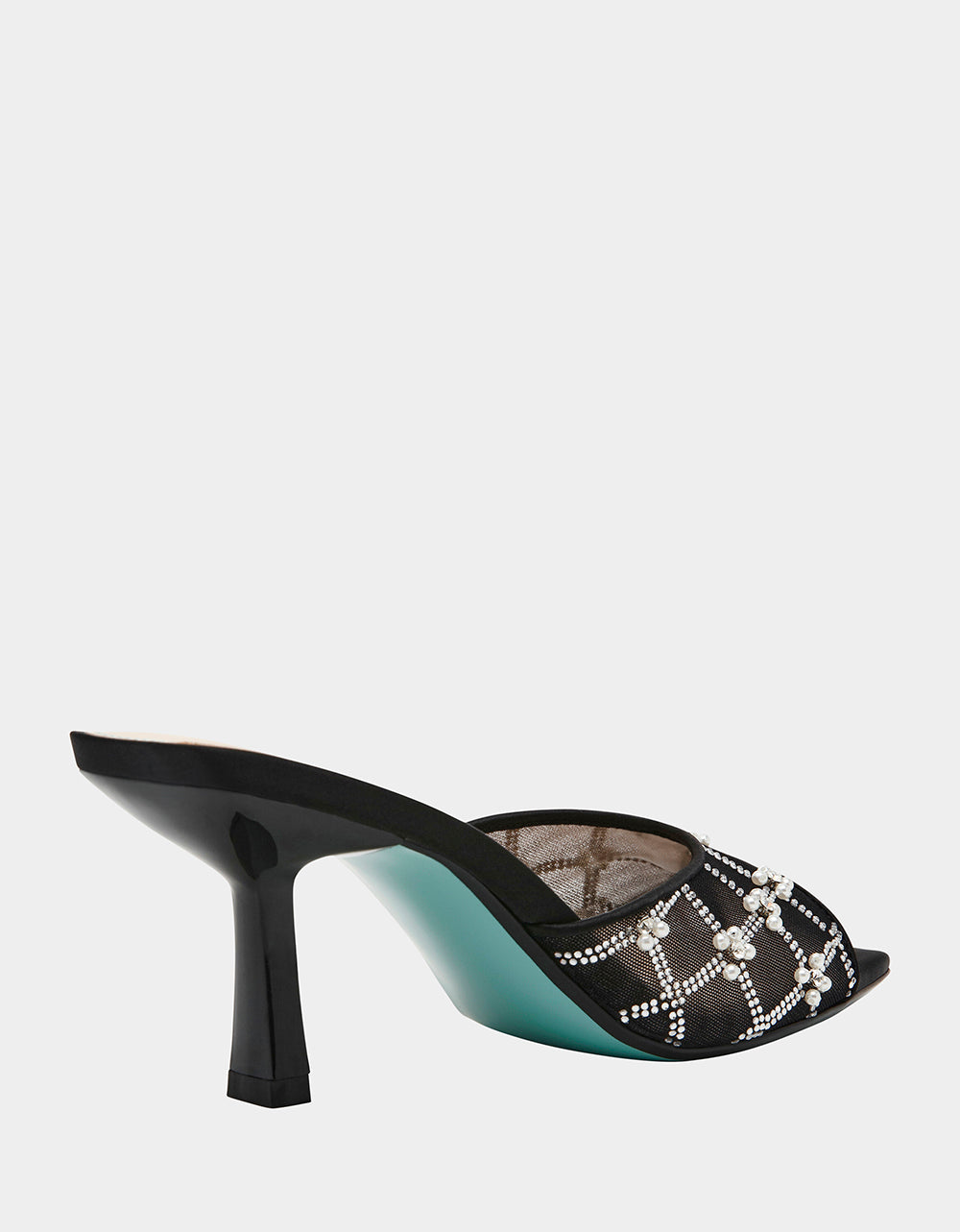 Betsey Johnson Recommended | EMM BLACK Slip-On Mule