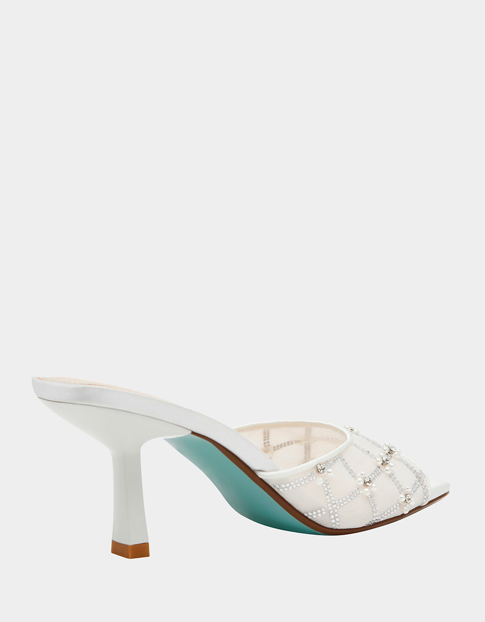 Betsey Johnson Exclusive | EMM IVORY Slip-On Mule Sandal