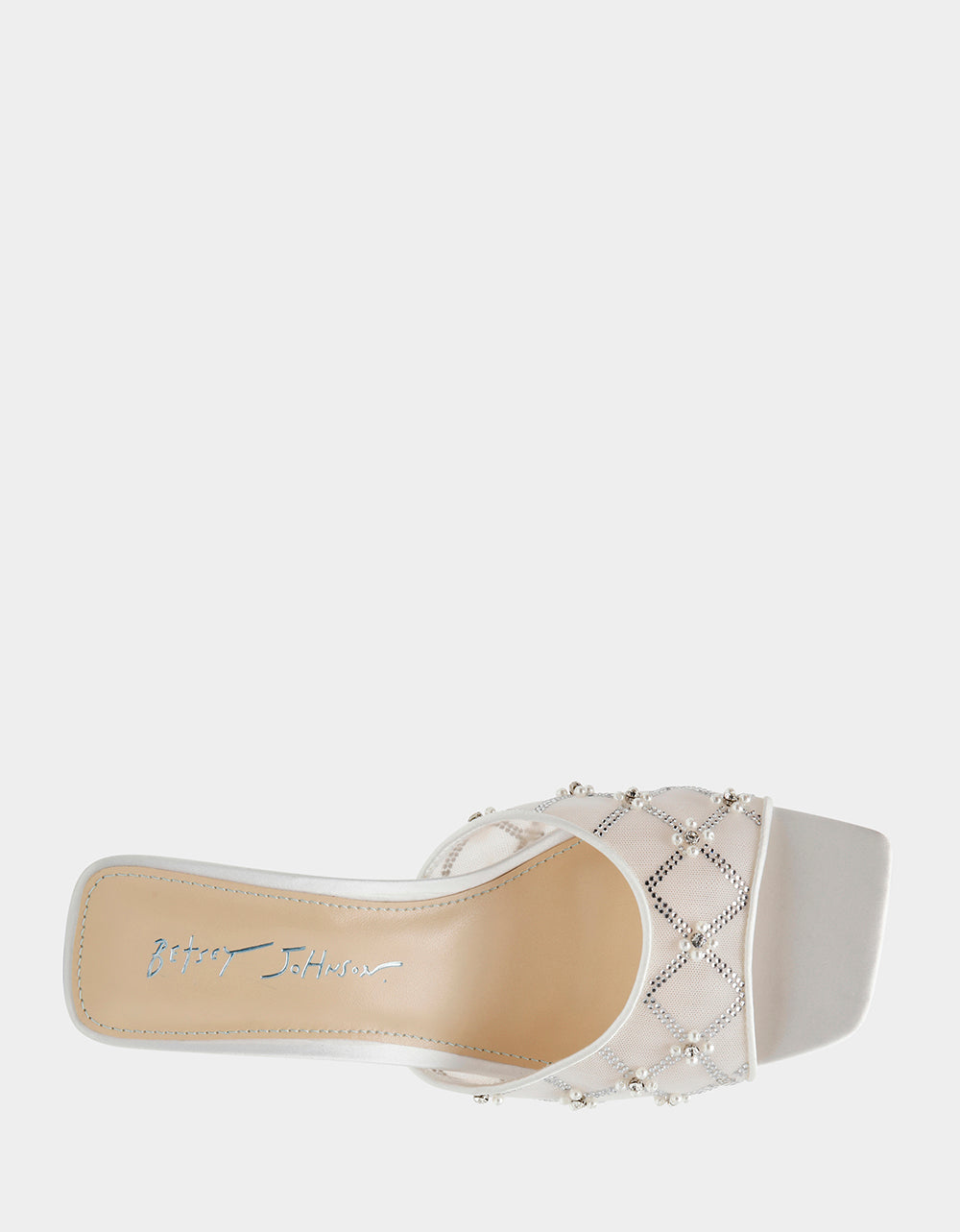 Betsey Johnson Exclusive | EMM IVORY Slip-On Mule Sandal