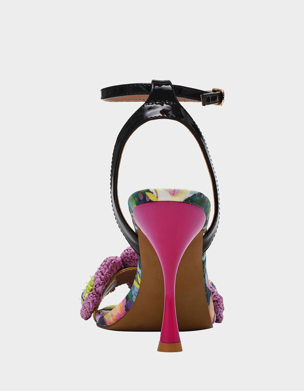 Betsey Johnson Customer Favorite | AINSLEYY BRIGHT MULTI Square-Toe Floral Heel