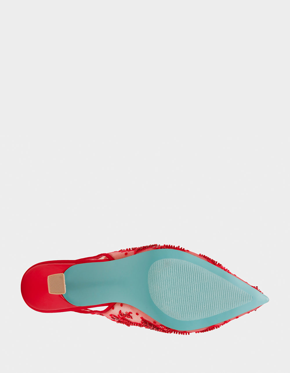 Betsey Johnson Value | NIKKI RED Pointed Toe Slingback Heel