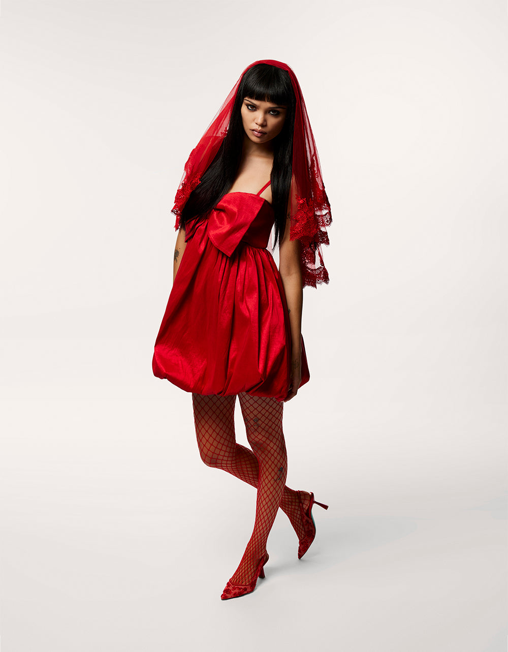 Betsey Johnson Value | NIKKI RED Pointed Toe Slingback Heel