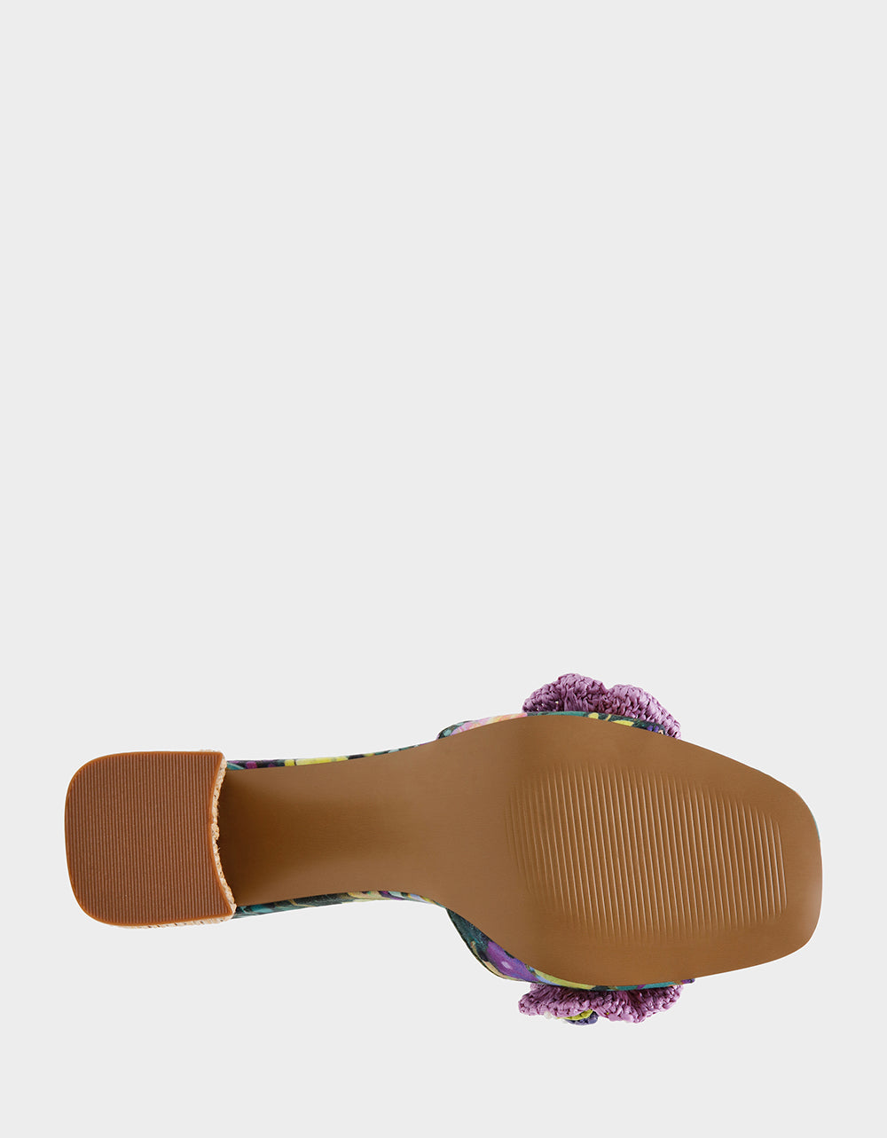 Betsey Johnson Sale | DIETRICH BRIGHT MULTI Square-Toe Mule Heel
