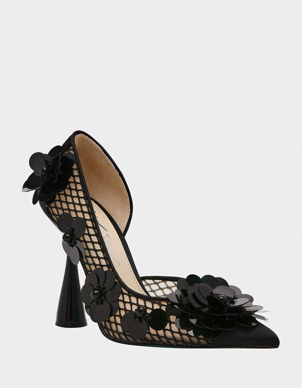 Betsey Johnson Quality | NASH BLACK Pointed Toe Heel