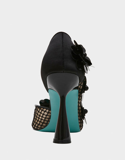 Betsey Johnson Quality | NASH BLACK Pointed Toe Heel