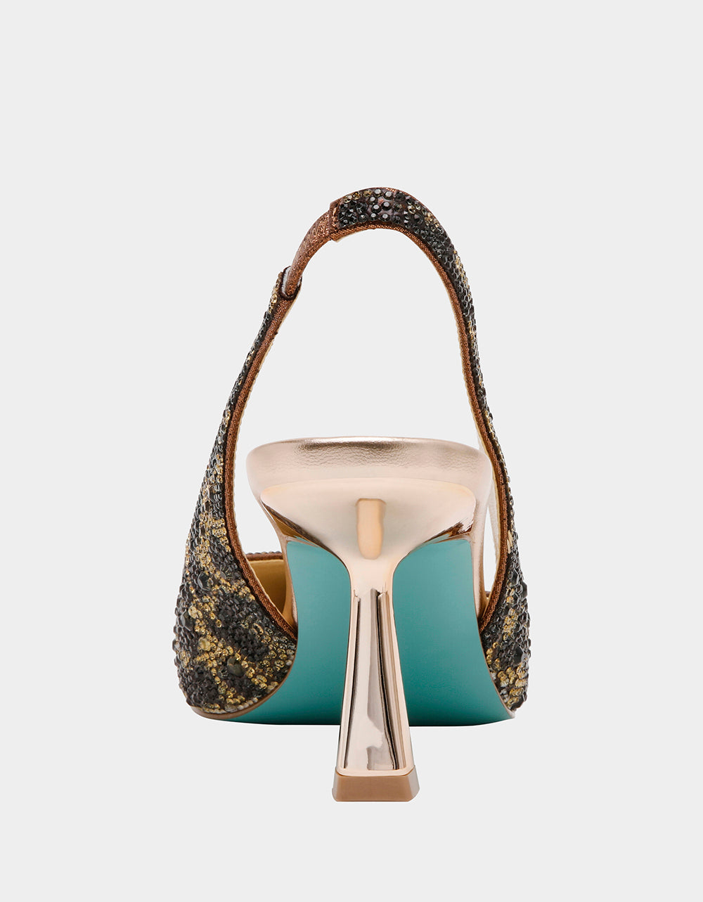 Betsey Johnson Top Pick | CLARK LEOPARD Slingback Women's Kitten Heel