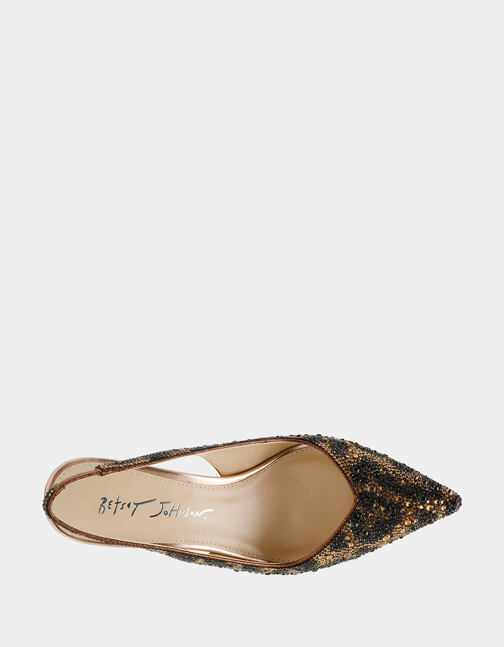 Betsey Johnson Top Pick | CLARK LEOPARD Slingback Women's Kitten Heel