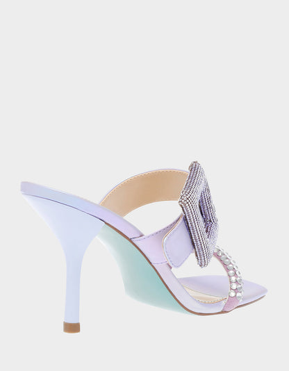 Betsey Johnson Discount | ANNY LAVENDER Bridal Heel