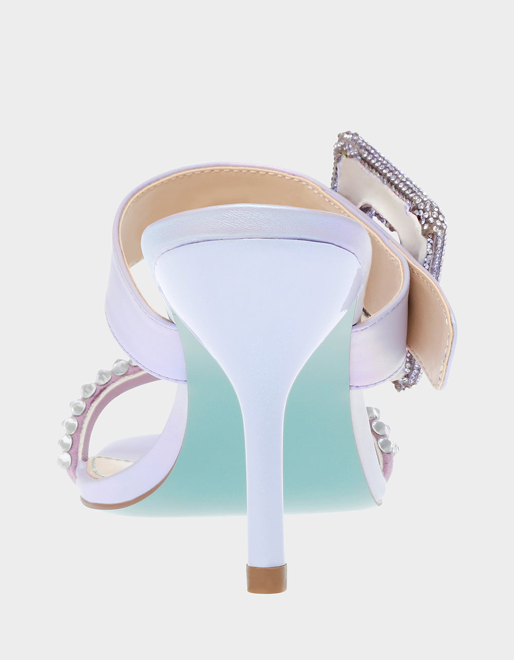 Betsey Johnson Discount | ANNY LAVENDER Bridal Heel