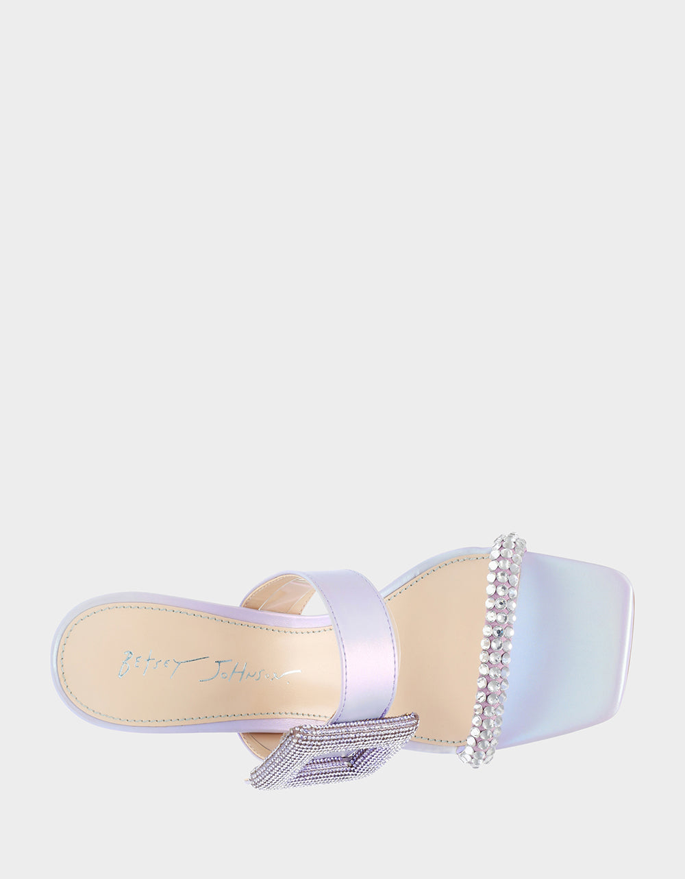 Betsey Johnson Discount | ANNY LAVENDER Bridal Heel