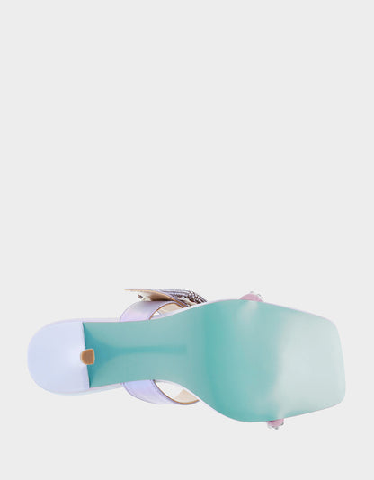 Betsey Johnson Discount | ANNY LAVENDER Bridal Heel