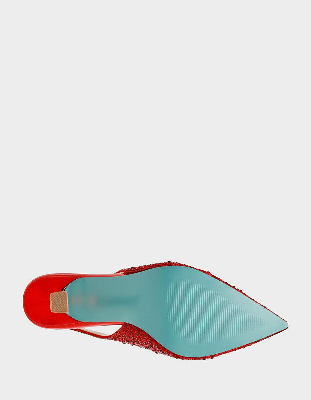 Betsey Johnson Special Offer | CLARK RED Slingback Kitten Heels