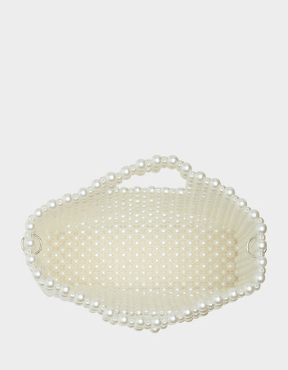 Betsey Johnson Popular | GOSSIP PEARL TOP HANDLE CROSSBODY PEARL
